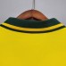 Brazil 1994 World Cup Home Yellow Soccer Jersey